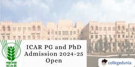 ICAR PG and PhD Admission 2024